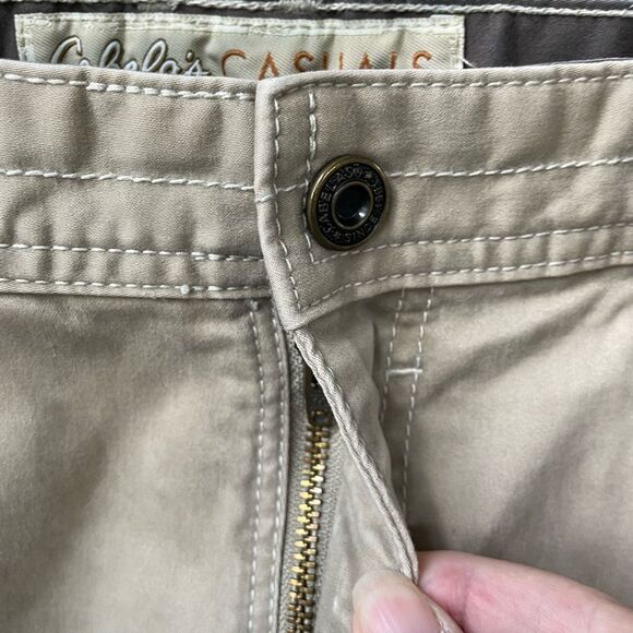Cabela’s Casuals Tan Khaki Pants 34 x 30 29 - Picture 4 of 8